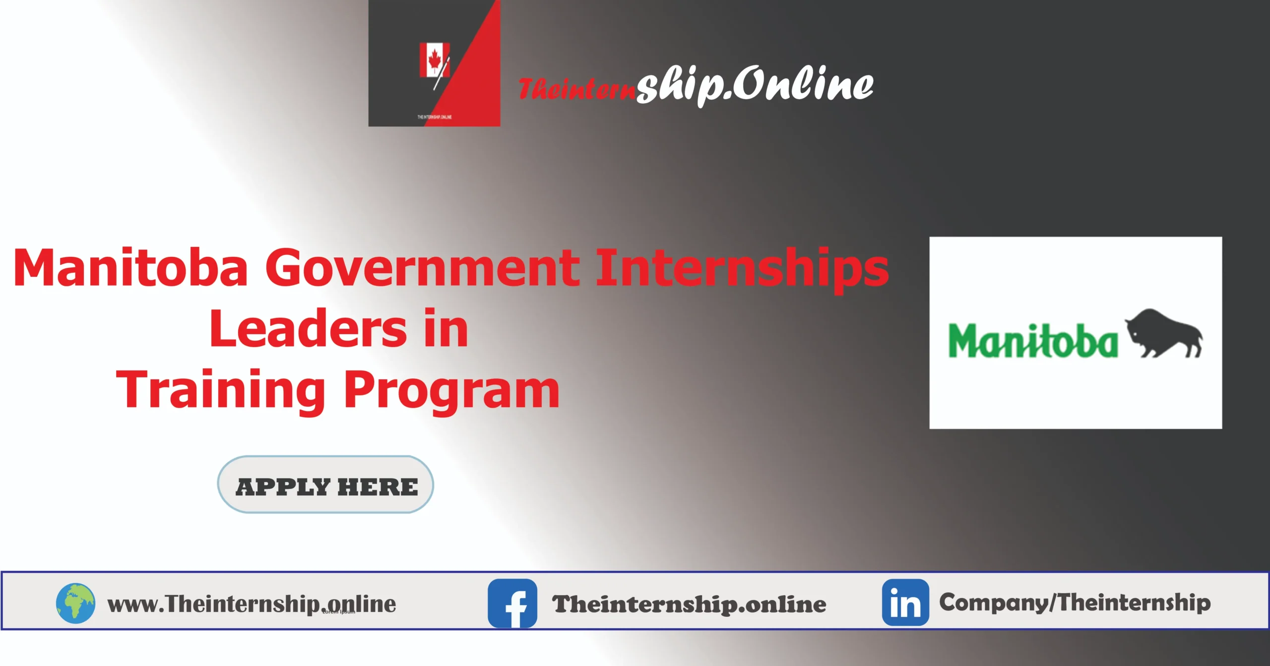 Manitoba Government Internships | Leaders in Training Program