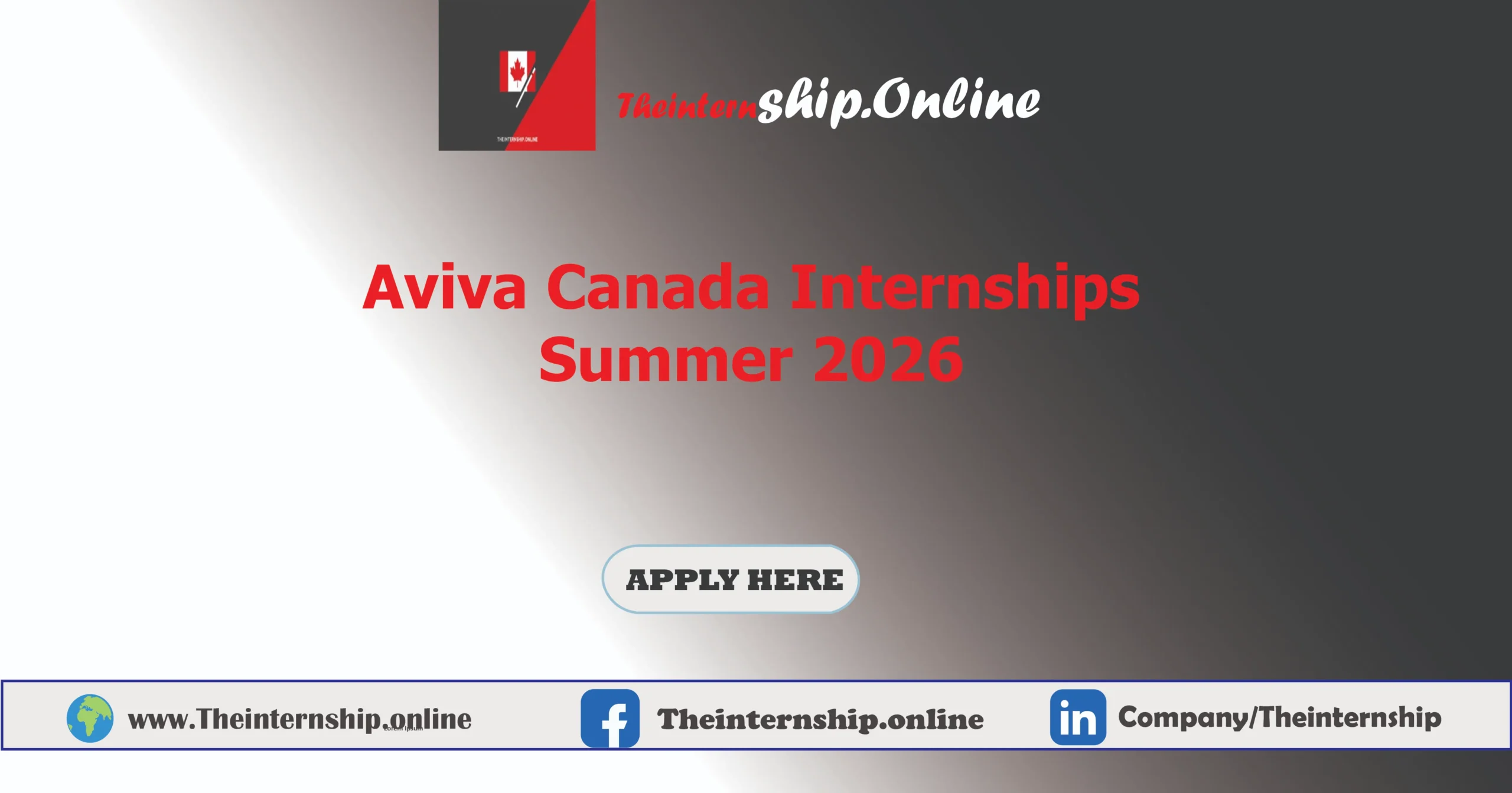 Aviva Canada Internships Summer Student 2026