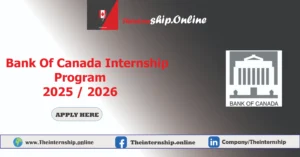 Bank Of Canada Internship