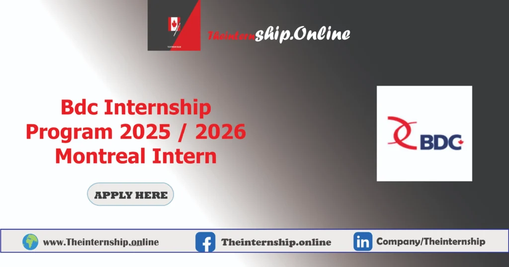 Bdc Internship