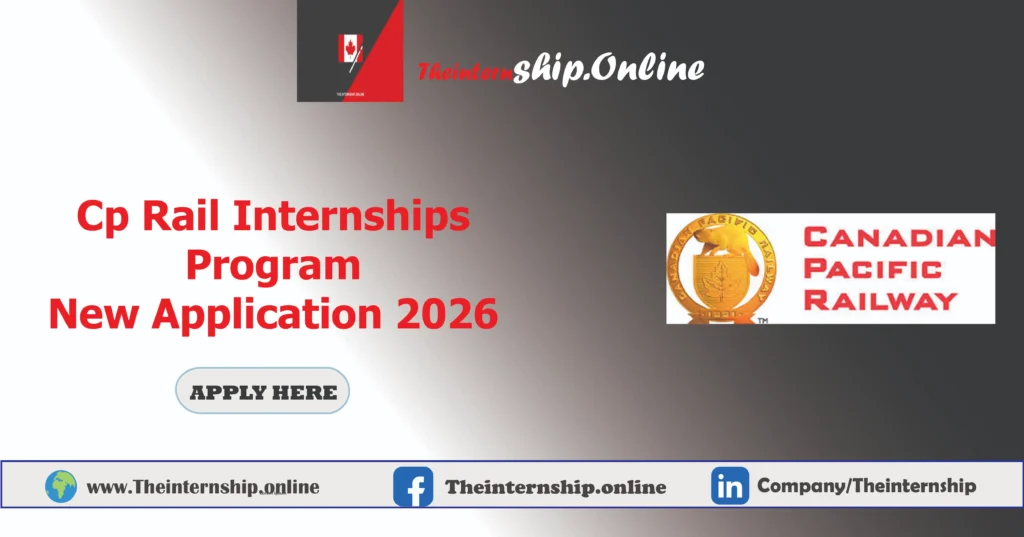 Cp Rail Internships Program | New Application 2026