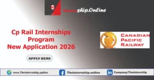 Cp Rail Internships Program | New Application 2026