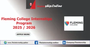 Fleming College Internships Program 2025 / 2026