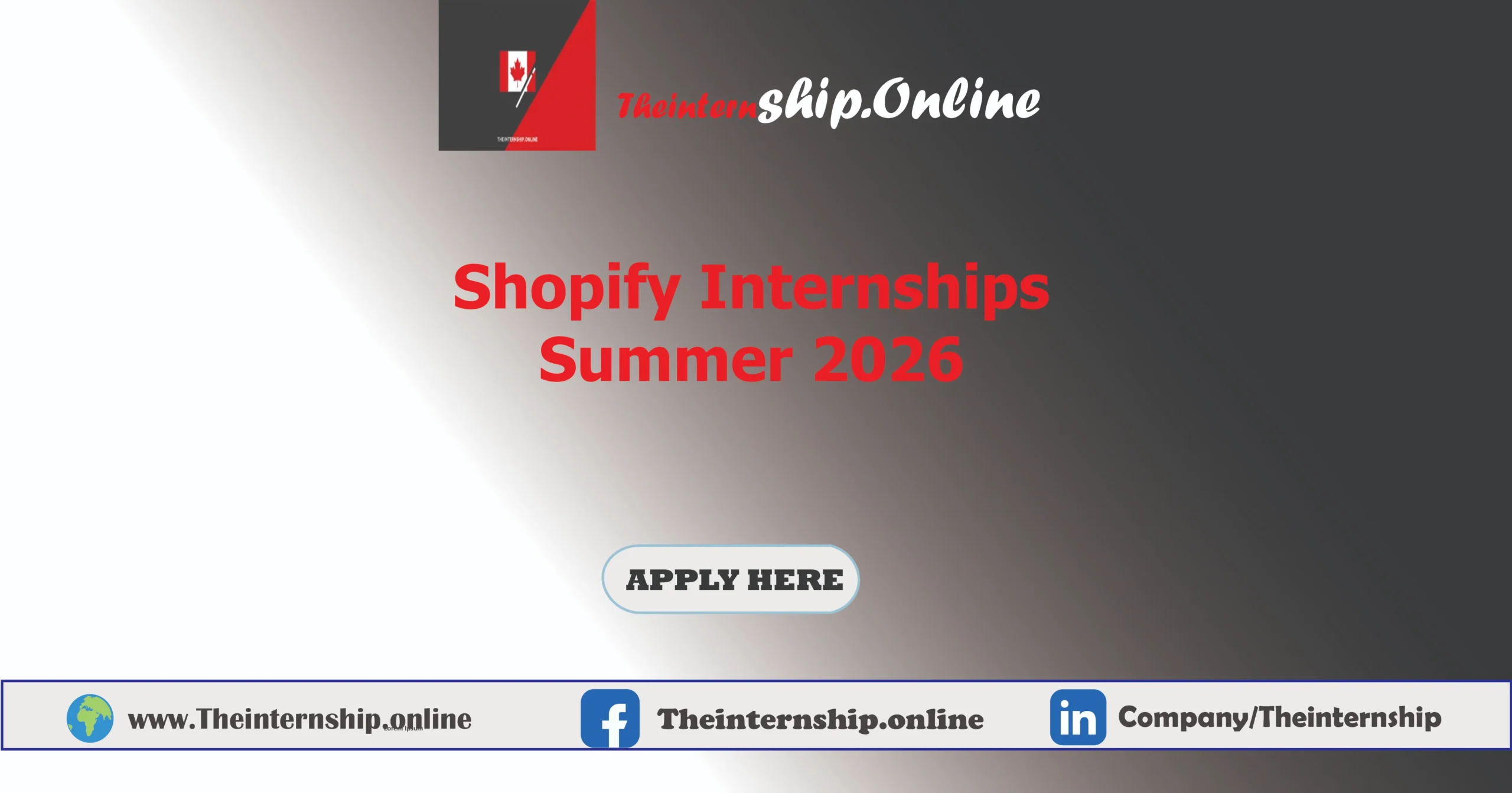 Shopify Internships Summer & Winter 2026
